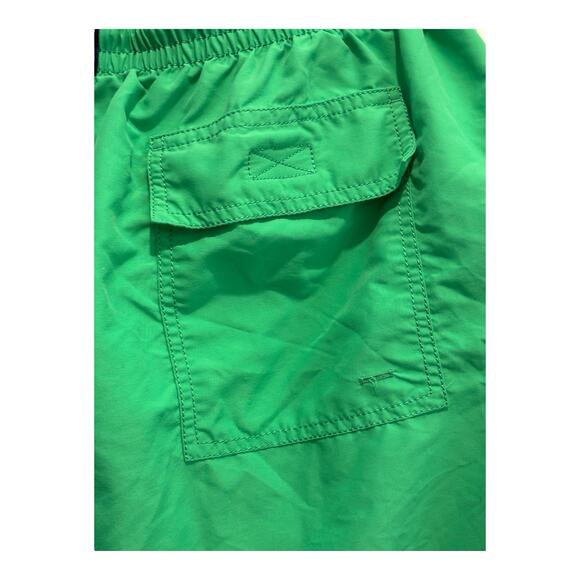 Vilebrequin Swim Shorts Mens XXL Green Trunks Mesh Lining Pockets Beach Summer - Picture 4 of 9